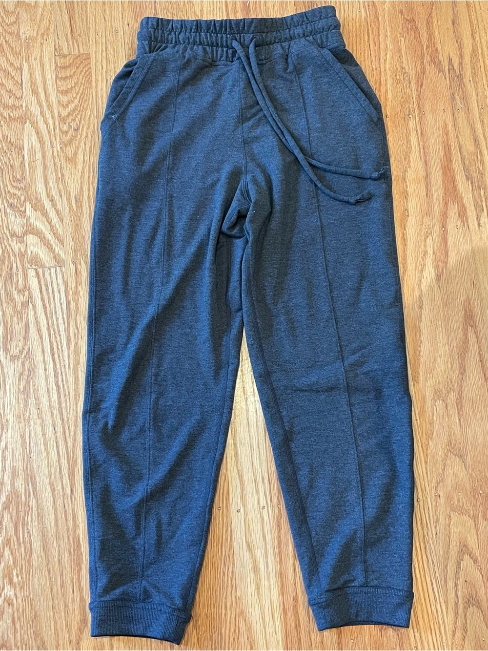 lululemon athletica Gray Track Joggers with Matte Logo